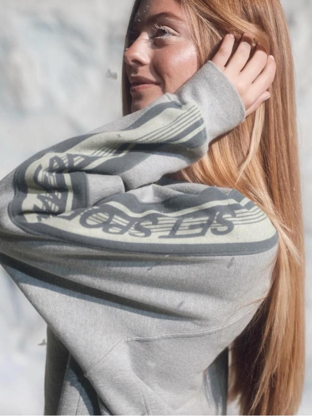 SET ACTIVE Midnight Sweats Staple Paneled Crewneck